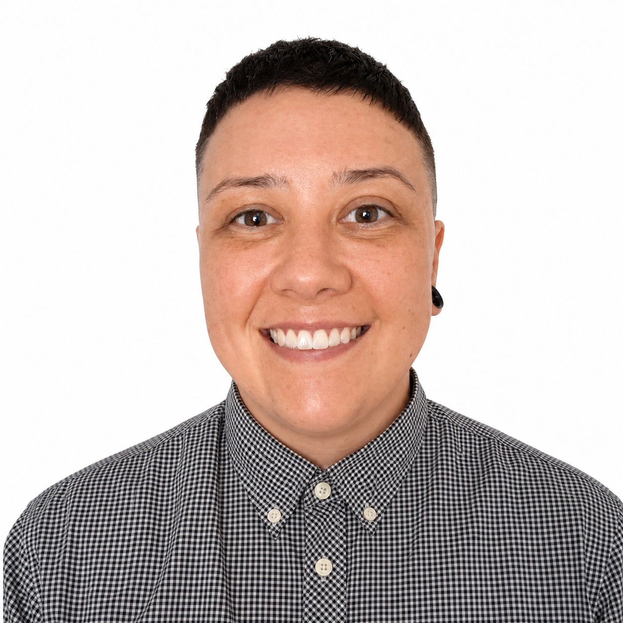 Portrait with White Background